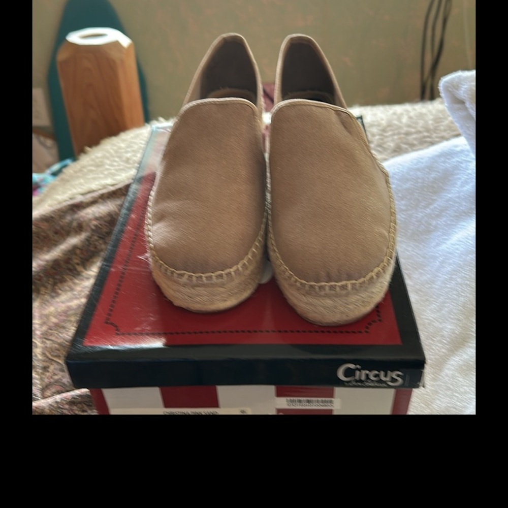 Christina Pink Sand Slip-On Shoes.  Sam Edelman